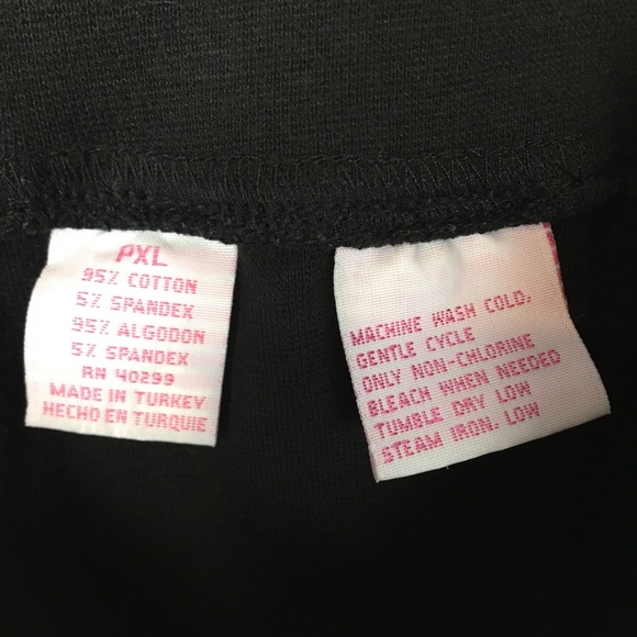 Cappagallo black sweatpants lounge wear PXL - Picture 4 of 6